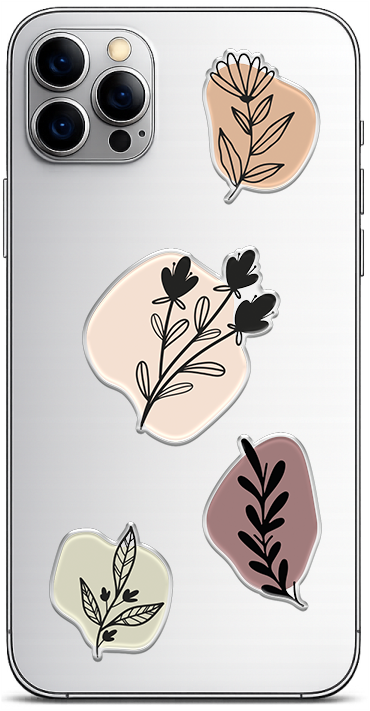 Phone Sticker Flowers