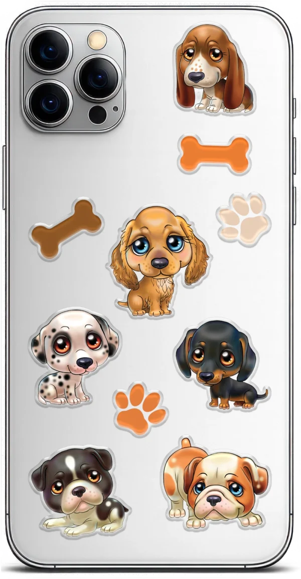 STICKDECO™ PHS 355001 — sada samolepicích dekorů se štěňaty