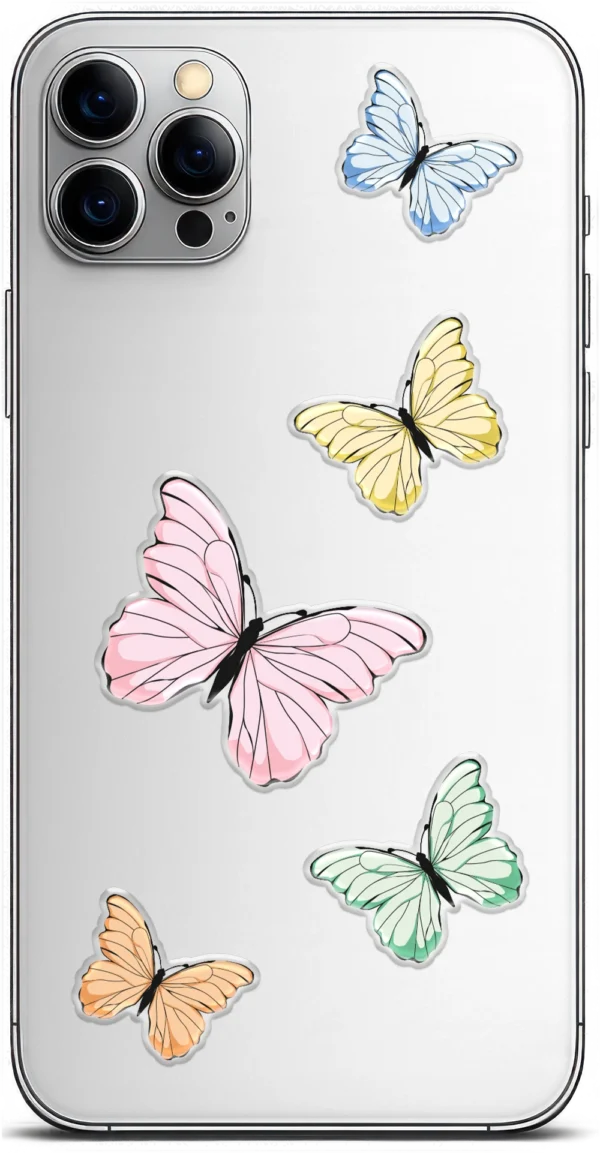 STICKDECO™ PHS 355022 — sada dekorů s pastelovými motýly