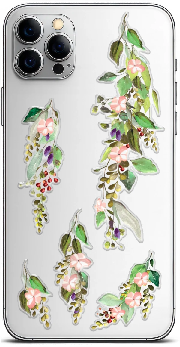 STICKDECO™ PHS 355025 — sada dekorů se zavěšenými květinovými aranžmá