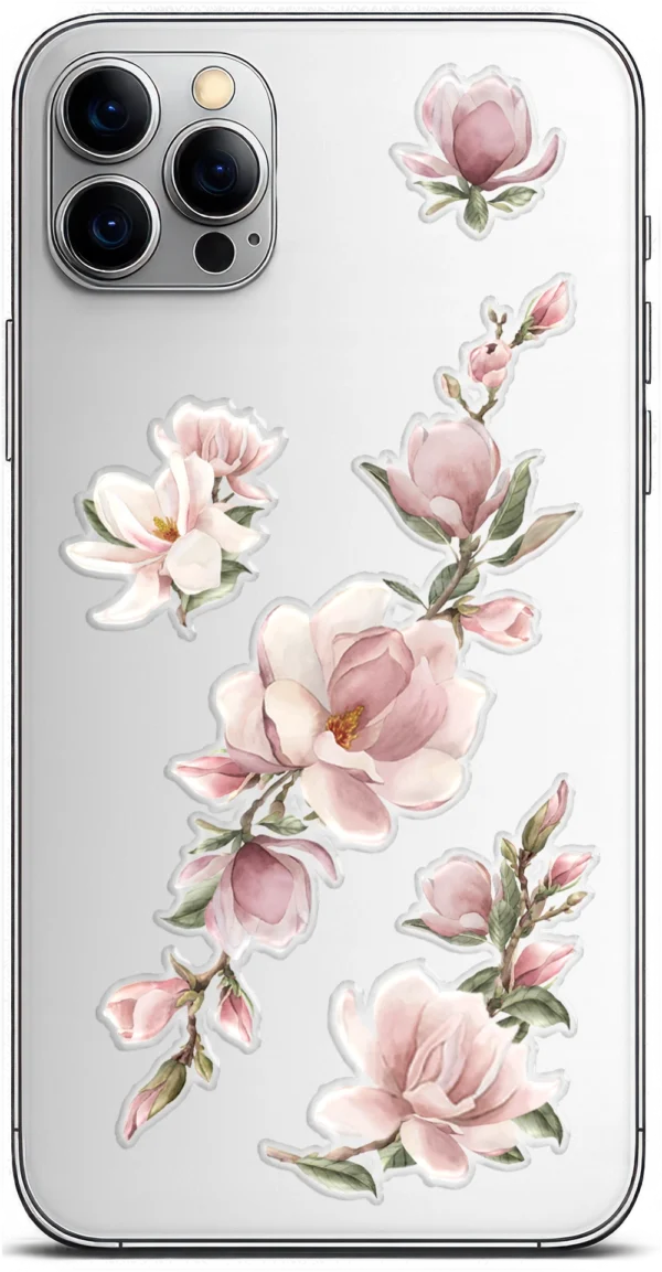 STICKDECO™ PHS 355033 — sada dekorů s akvarelovými magnoliemi